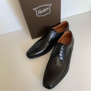 Mens 10D Black Florsheim Postino MT Oxford Dress Shoes Formal Wedding Business